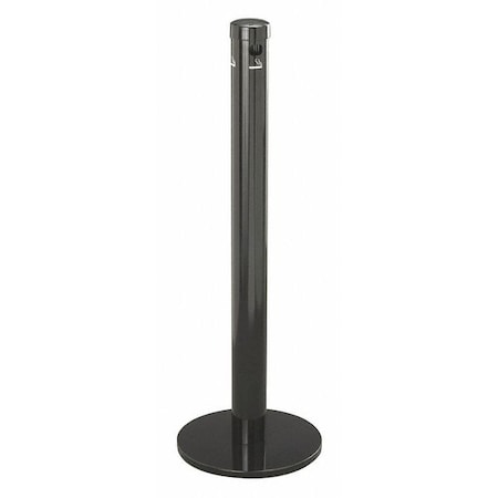 Glaro Deluxe Floor, Standing Smokers Post, Black 4403BK