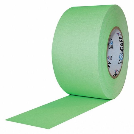 Protapes Matte Cloth Tape, 3x50yd., FL Green PRO-GAFF