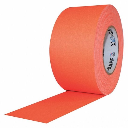 Protapes Matte Cloth Tape, 3x50yd., FL Orange PRO-GAFF