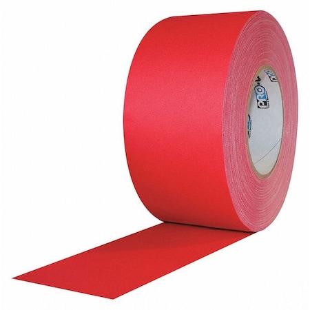 Protapes Matte Cloth Tape, 3x55yd., Red Cloth PRO-GAFF