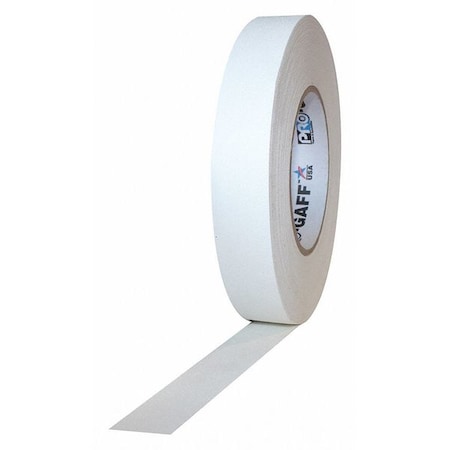 Protapes Matte Cloth Tape, 1x55yd., White Cloth PRO-GAFF