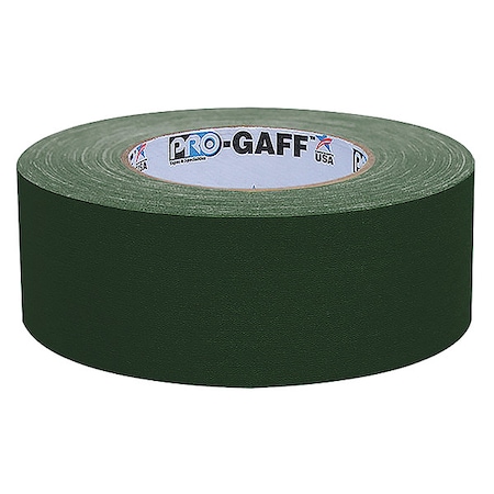 Protapes Matte Cloth Tape, 2x50yd., FL Green PRO-GAFF