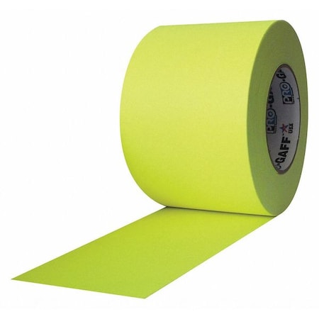 Protapes Matte Cloth Tape, 4x50yd., FL Yellow PRO-GAFF