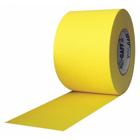 Protapes Matte Cloth Tape, 4x55yd., Yellow Cloth PRO-GAFF