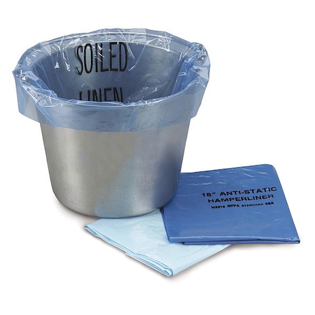 Medegen Medical Products Anti-Static Bag, 18x8x16", Light Blu, PK500 50-01