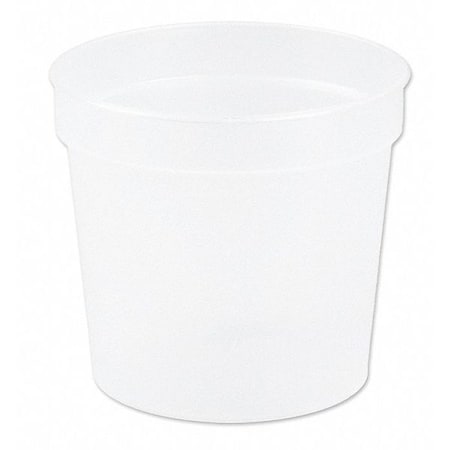 Medegen Medical Products Container, Snap Cap, 5 oz., Base, PK500 PC8835-500S