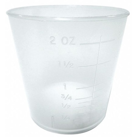 Medegen Medical Products Medicine Cup, 2 oz., 60cc, PK1150 12103