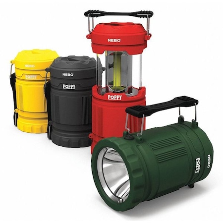 Poppy Lantern and Spot Light, Gray, 300 lm 6595