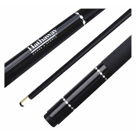 Hathaway Conquest Fiberglass Cue, 58", Black BG2561BK