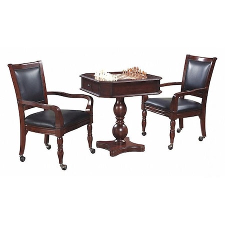 Hathaway Fortress Chess Game Table and Chairs Set BG2995
