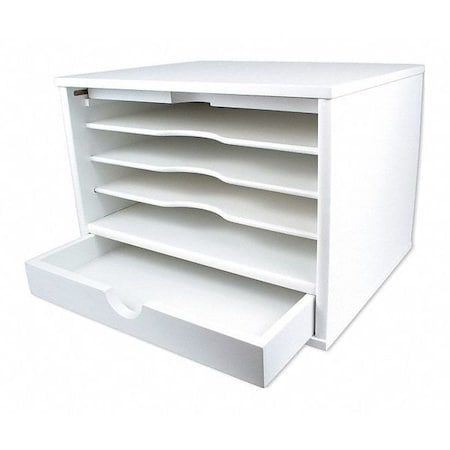Victor Desktop Organizer, White W4720