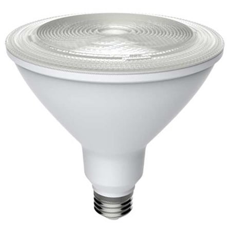 GE LAMPS LED Lamp, PAR38, 18W, 3000K, 40deg., E26 LED18D38OW383040