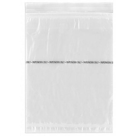 Medegen Medical Products Specimen Transport Bag, 6x9", Clear, PK1000 49-96