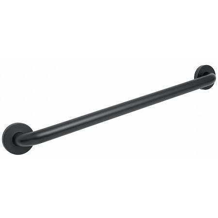 Speakman Circle ADA Grab Bar, 27.0 L, Stainless Steel, Matte Black SA-1009-24-MB
