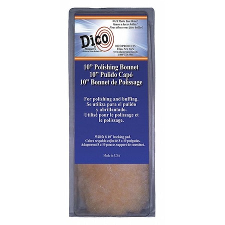 Dico Synthetic Tie-on Bonnet, 9"-10", PK5 7411031