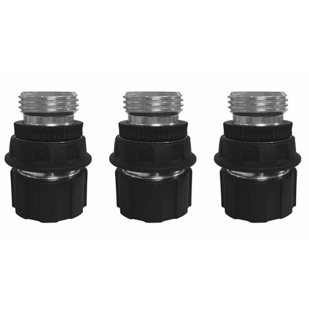 Sun Joe No-Splash Quick Connect Adapters, PK3 AJQC-3PK | Zoro