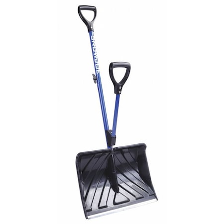 Snow Joe Snow Shovel, 18" W x Poly Blade, 41" L SJ-SHLV01