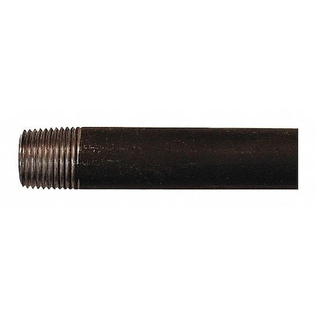 Jones Stephens 3/4" x 18" Black Ready Cut Pipe 300B0718