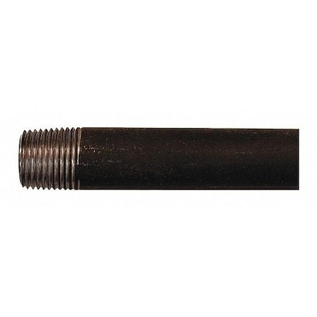 Jones Stephens 3/4" x 4 ft. Black Ready Cut Pipe 300B0748
