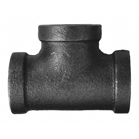 Jones Stephens 3/4" x 1/2" Black Reducing Tee B4600107