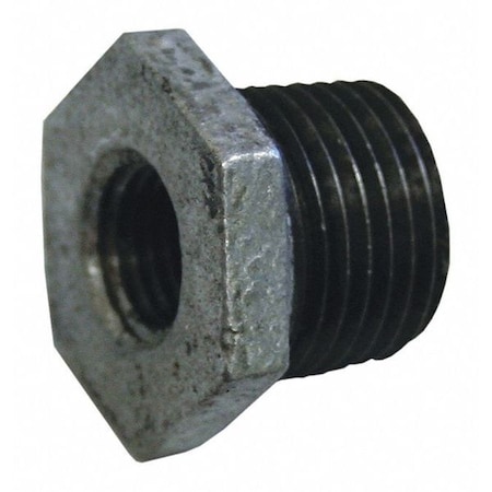 Jones Stephens Galvanized Bushing, 1 X 3/4 In G1440159