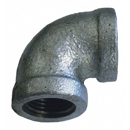 Jones Stephens Galvanized 90 Degree Elbow, 1/2 In G2350050
