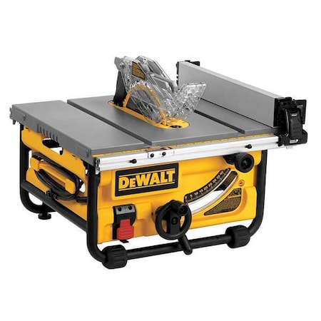 Dewalt Corded Table Saw 10 in Blade Dia., 24 in DWE7480