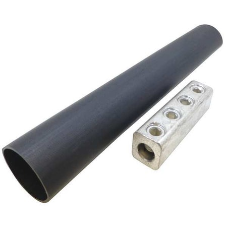 Ideal Wire Connector Kit, 250 kcmil Max, Black, Cross-Linked Polyolefin Insulation, 600 V 46-403