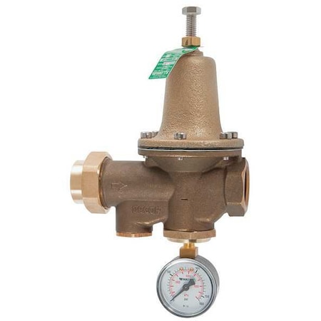 WATTS Water Pressure Reducing Valve, 50 psi 11/2 25AUB-GG-Z3