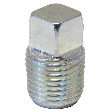 Anvil 1/8" MNPT Galvanized Square Head Plug 0319901443