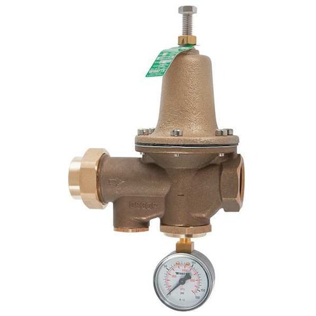 WATTS Water Pressure Reducing Valve, 50 psi 1 LF25AUB-GG-Z3