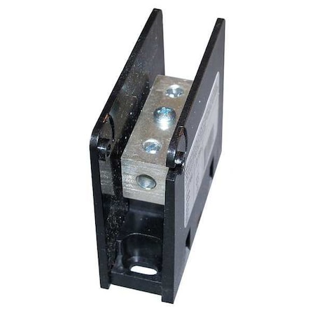 Mersen Power Distribution Block, Open, 1 Pole, 85 A Copper, 1,000 V AC/DC, Screw MPDB63101
