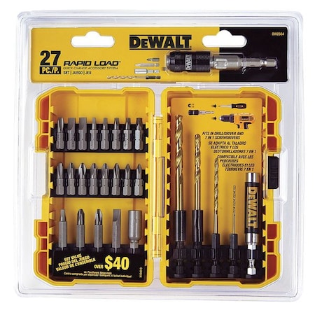 Dewalt 27 Pc. Magnetic Compact RAPID LOAD(R) Set DW2504
