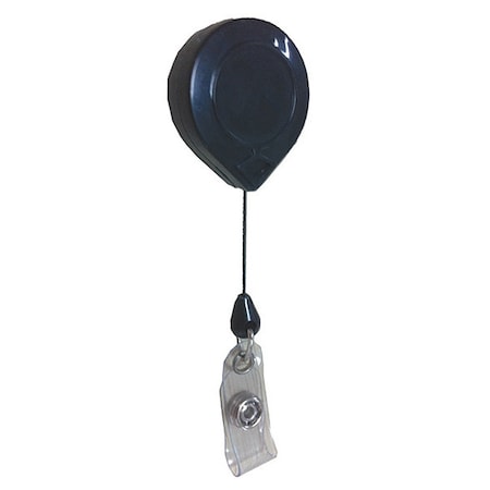 Zoro Select ID Card Retractor, Standard Clip 25DU48