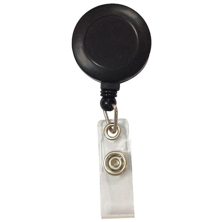 Zoro Select Badge Holder, Black, Single Color, 10 PK 25DU59