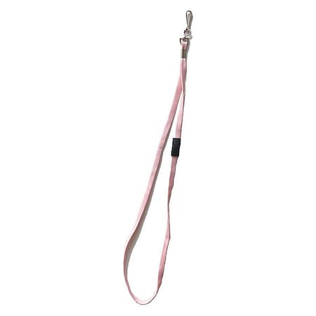 Zoro Select Lanyard, Pink, Single Color, 10 PK 25DU64
