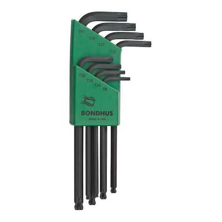 たあぼす Bondhus 8 Piece Torx? L-Shape Torx? Key Set, 11332 11332 | Zoro