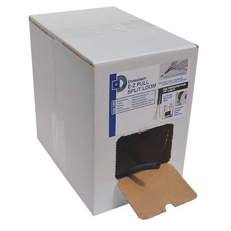 Drossbach Corrugated Tubing, Nylon, 3/8 in., 100 ft DB09LNDB-GRGR