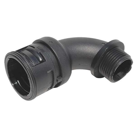 REIKU Elbow 90 deg., 0.906 in., Black, Nylon VPBRB-23N04