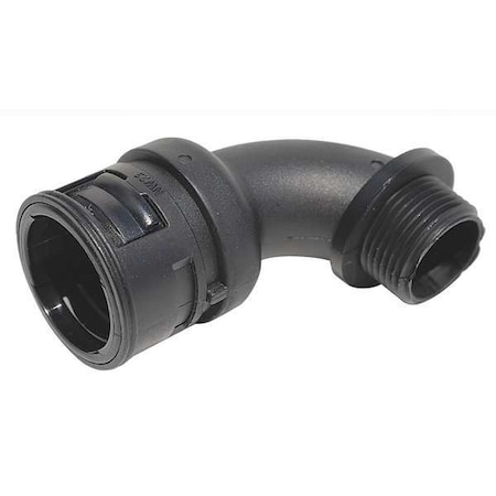 Reiku Elbow 90 deg., 1.410 in., Black, Nylon VPBRB-29N06