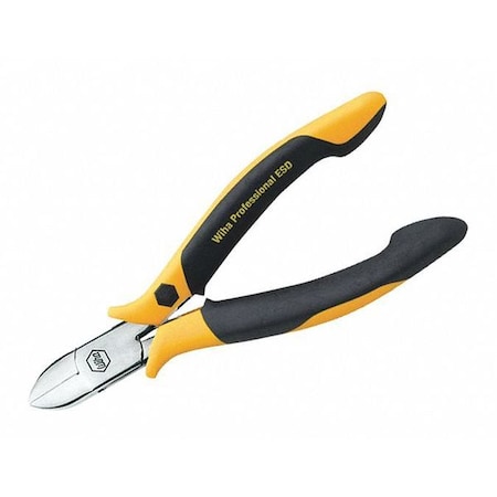 Wiha ESD Prec Slim Oval Head FullFlush Cutter 32714