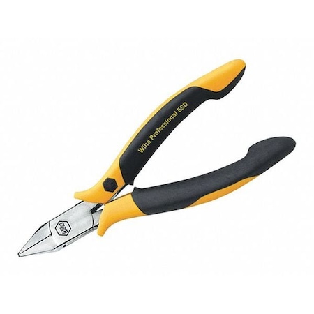 Wiha ESD Prec Tapered Head Semi Flush Cutters 32703