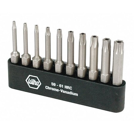 Wiha 10 Piece Torx? Torx? Key Set, 74987 74987