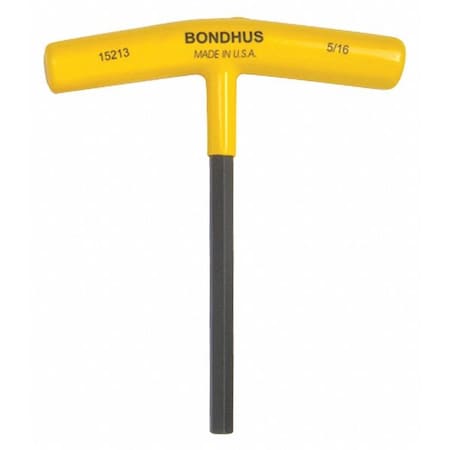 Bondhus SAE T-Handle Hex Key, 5/16