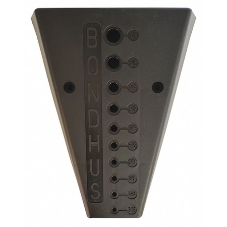 Bondhus Inch Molded T-handle Stand Holds 10 Tools - Sizes: 3/32-3/8" 17936