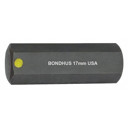 Bondhus 19mm ProHold Hex Bit, 2" Length 33288