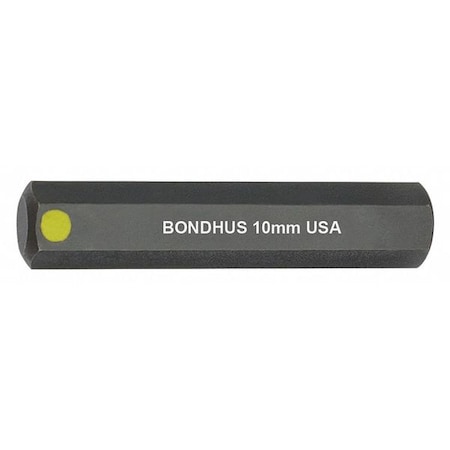 Bondhus 9mm ProHold Hex Bit, 2" Length 33274