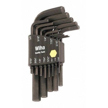 Wiha 13 Piece L-Shape Hex Key Set, 35391 35391