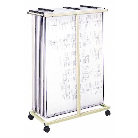 Safco Mobile Vertical File 5059