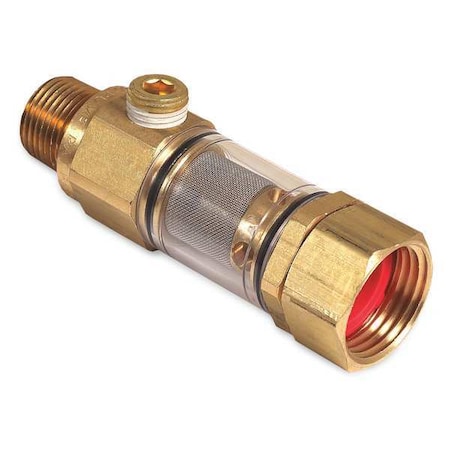 Mi-T-M Garden Filter, 1/2M x 3/4F, with Bypass 19-0207